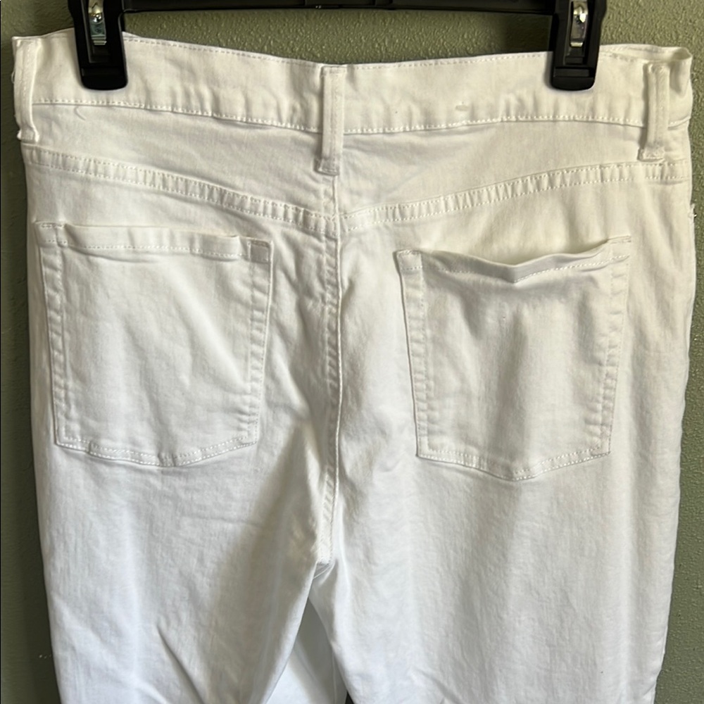Gloria Vanderbilt White Amanda Jeans 14